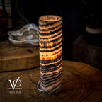 Tangerine Crystal (Onyx Table Lamp #31)