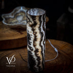 Tangerine Crystal (Onyx Table Lamp #33)