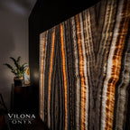 Tangerine Onyx Wall Panels (Set #1)