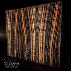Tangerine Onyx Wall Panels (Set #1)