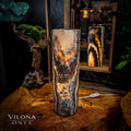 Tangerine Sierra Onyx Lamp (Table Lamp #10)