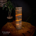 Tangerine Sierra Onyx Lamp (Table Lamp #16)