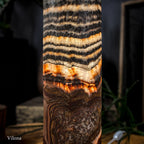 Tangerine Sierra Onyx Lamp (Table Lamp #5)