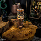 Tangerine Sierra Onyx Lamp (Table Lamp #5)