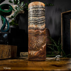 Tangerine Sierra Onyx Lamp (Table Lamp #5)