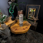 Tangerine Sierra Onyx Lamp (Table Lamp #8)