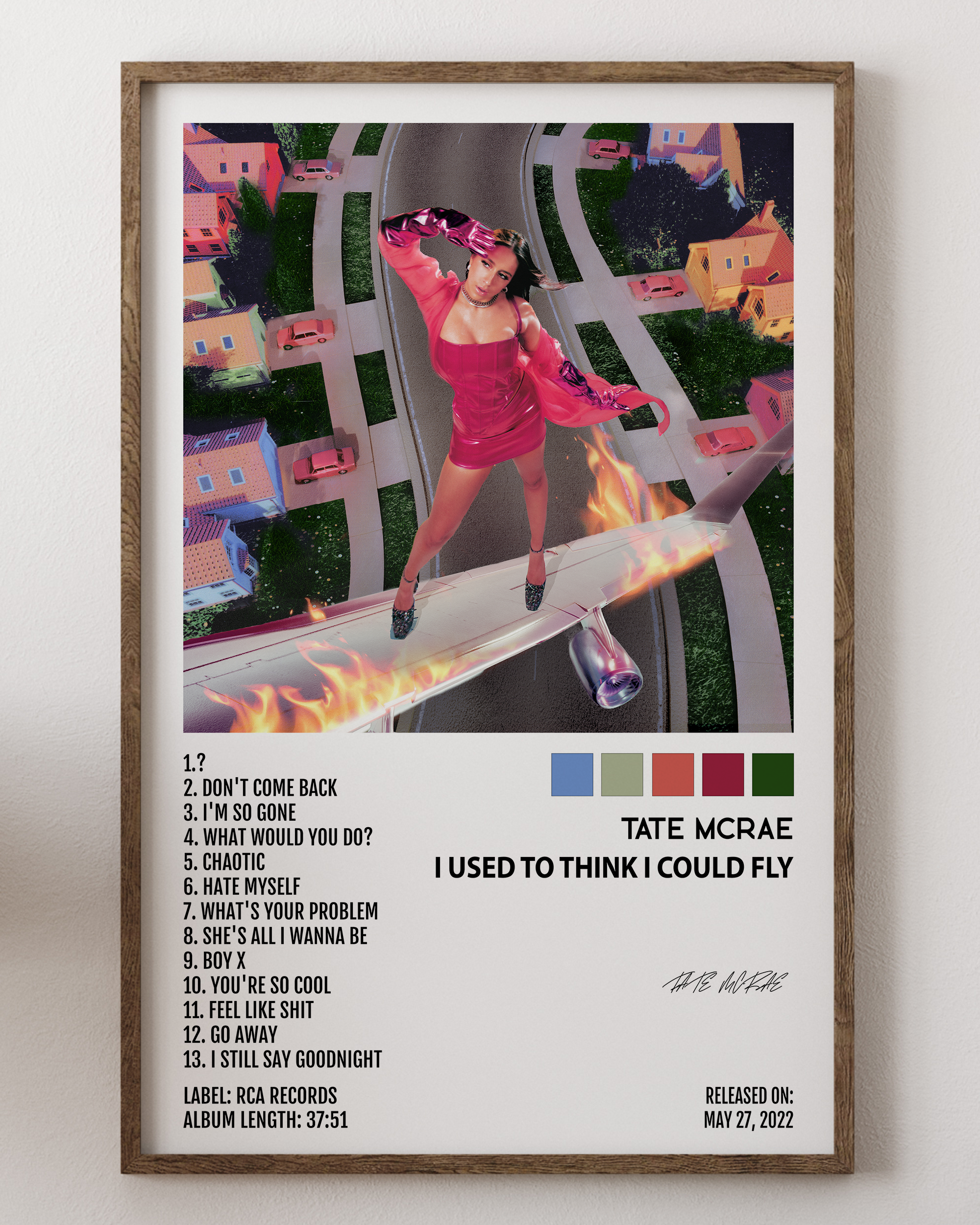 Tate Mcrae- I Used to Think I Could Fly