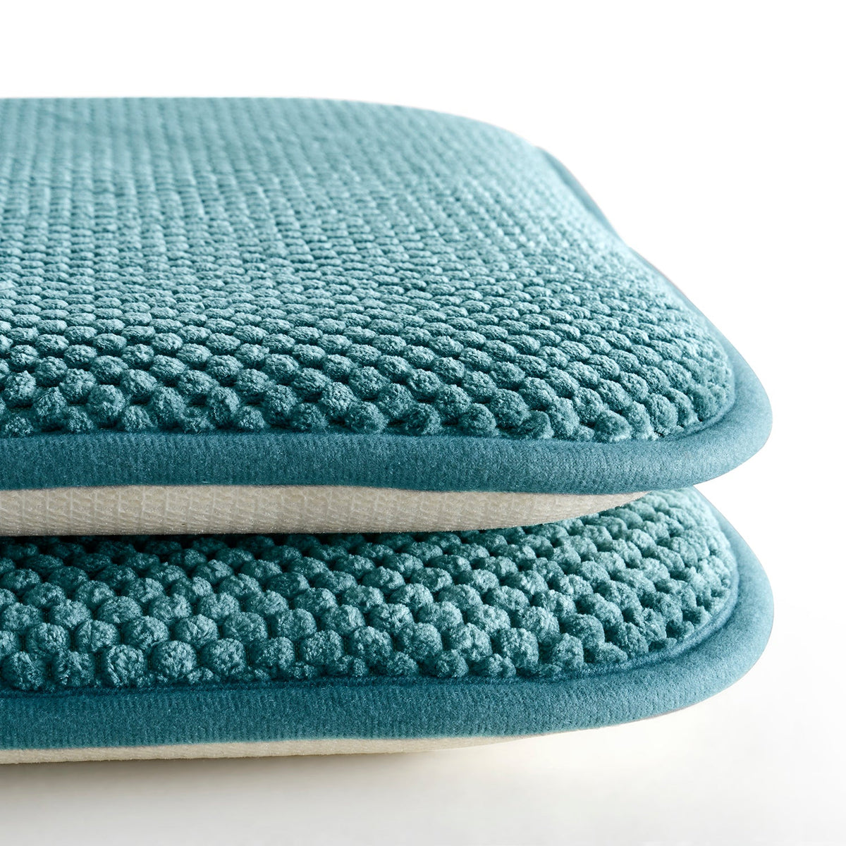 Dan River 2-4 Pack Memory Foam Non-Slip 16x16'' Chair Cushion Pad