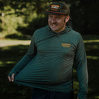Tech Sun Hoodie - Forest Green