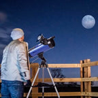 Telescope for Beginner 114mm Aperture 500mm AZ Mount Astronomical Reflector