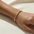 Arvo Tennis Bracelet - Gold