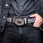 Texas Belt Stone Gray