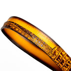 Texas Belt Mustard Brown
