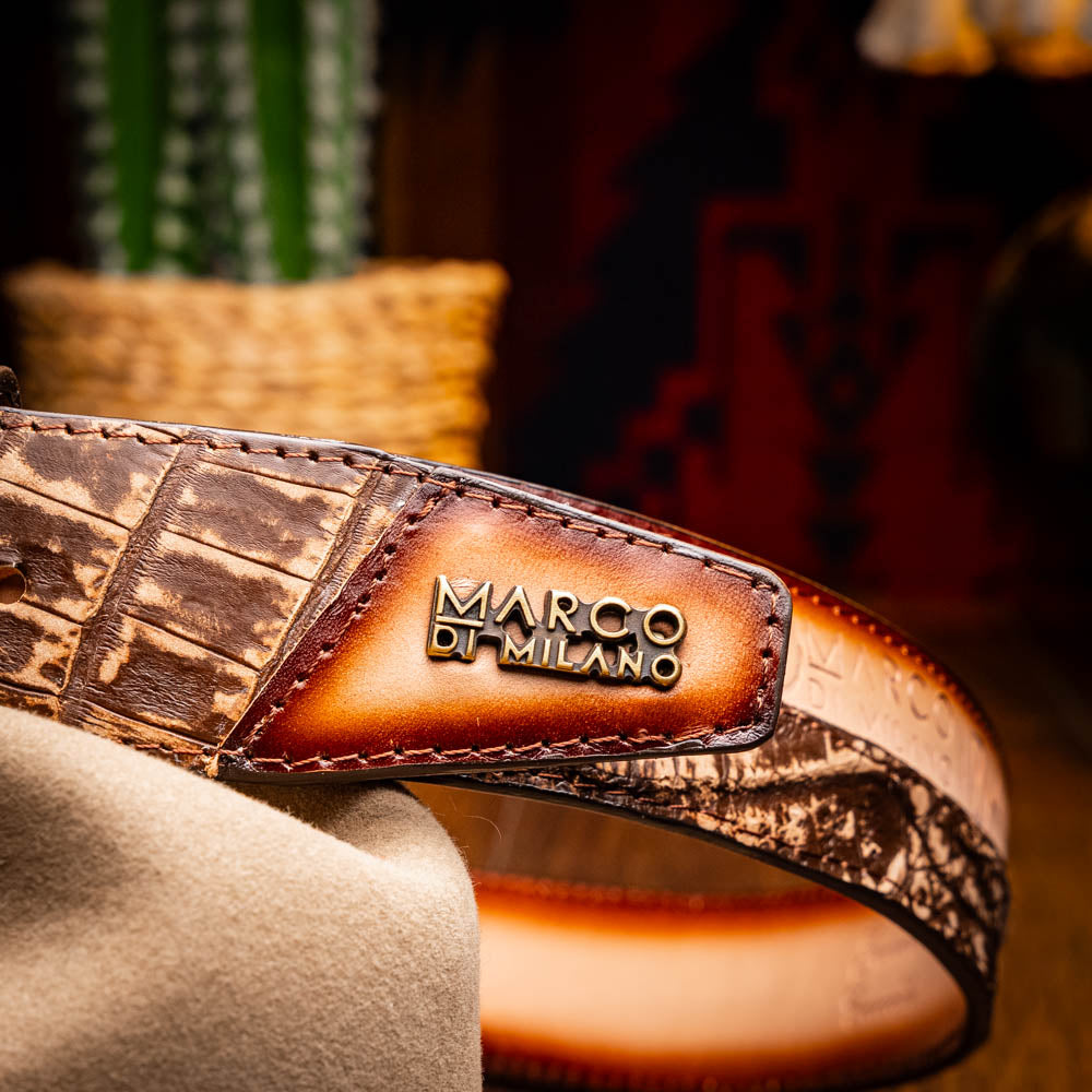 Texas Belt Stone Brown