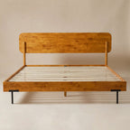 Frida Solid Wood Bed Frame