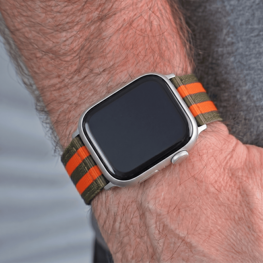 The O2 Band - For Apple Watch - Bond Bomber Jacket