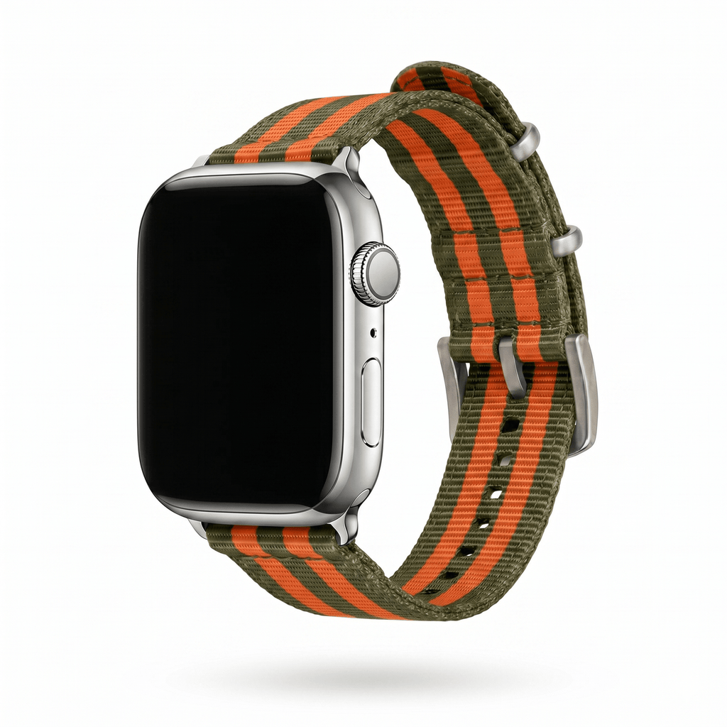 The O2 Band - For Apple Watch - Bond Bomber Jacket