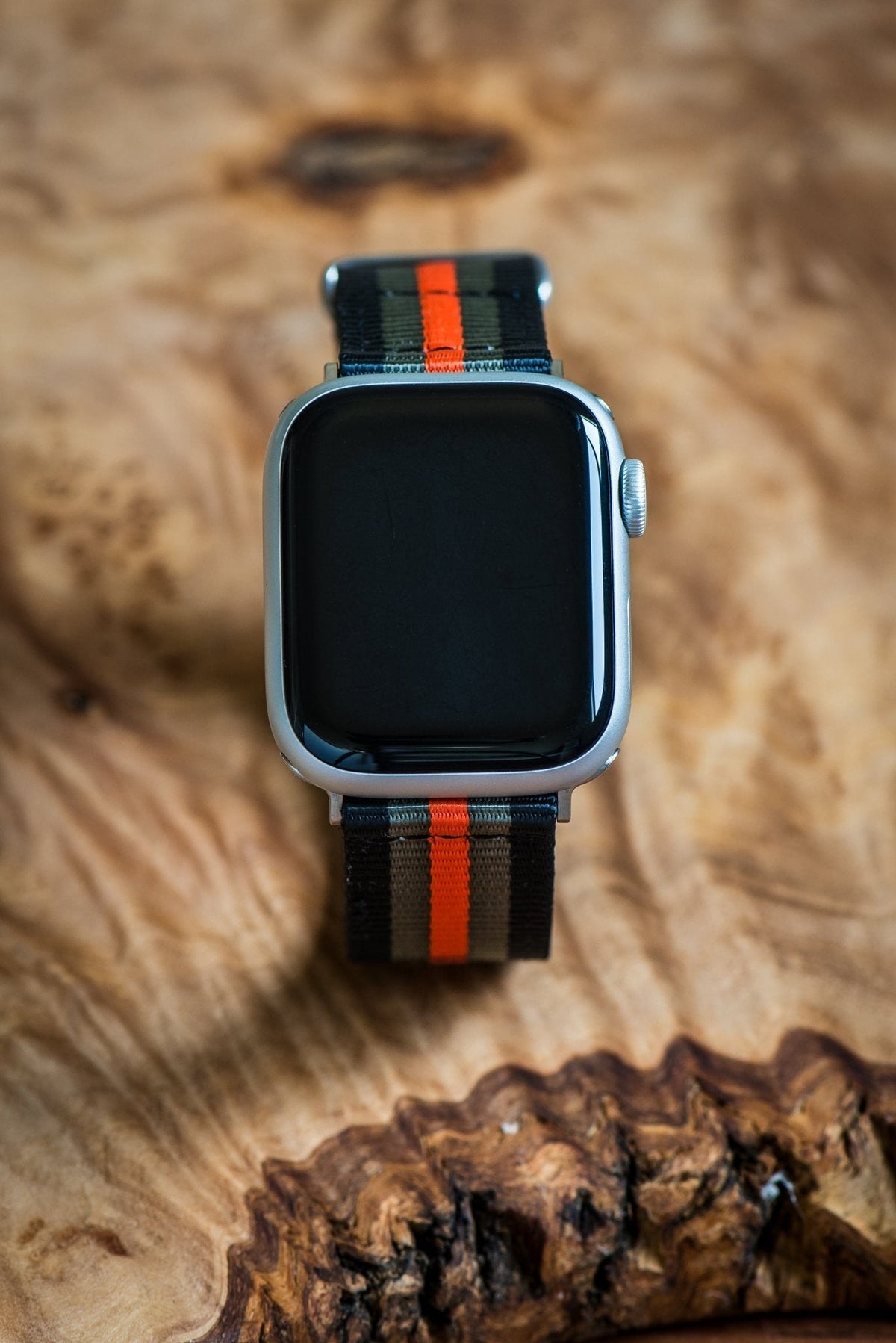 The O2 Band - For Apple Watch - Bond Orange