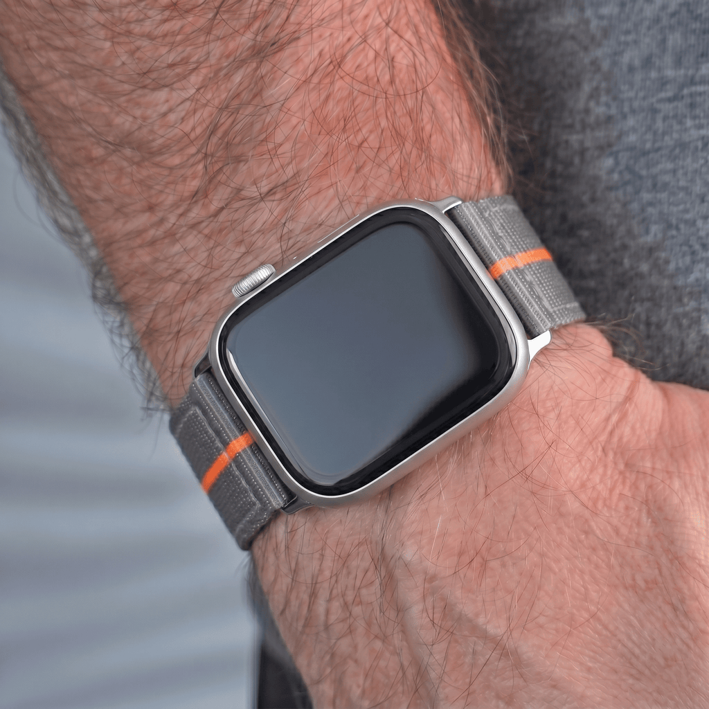 The O2 Band - For Apple Watch - Gray Fox