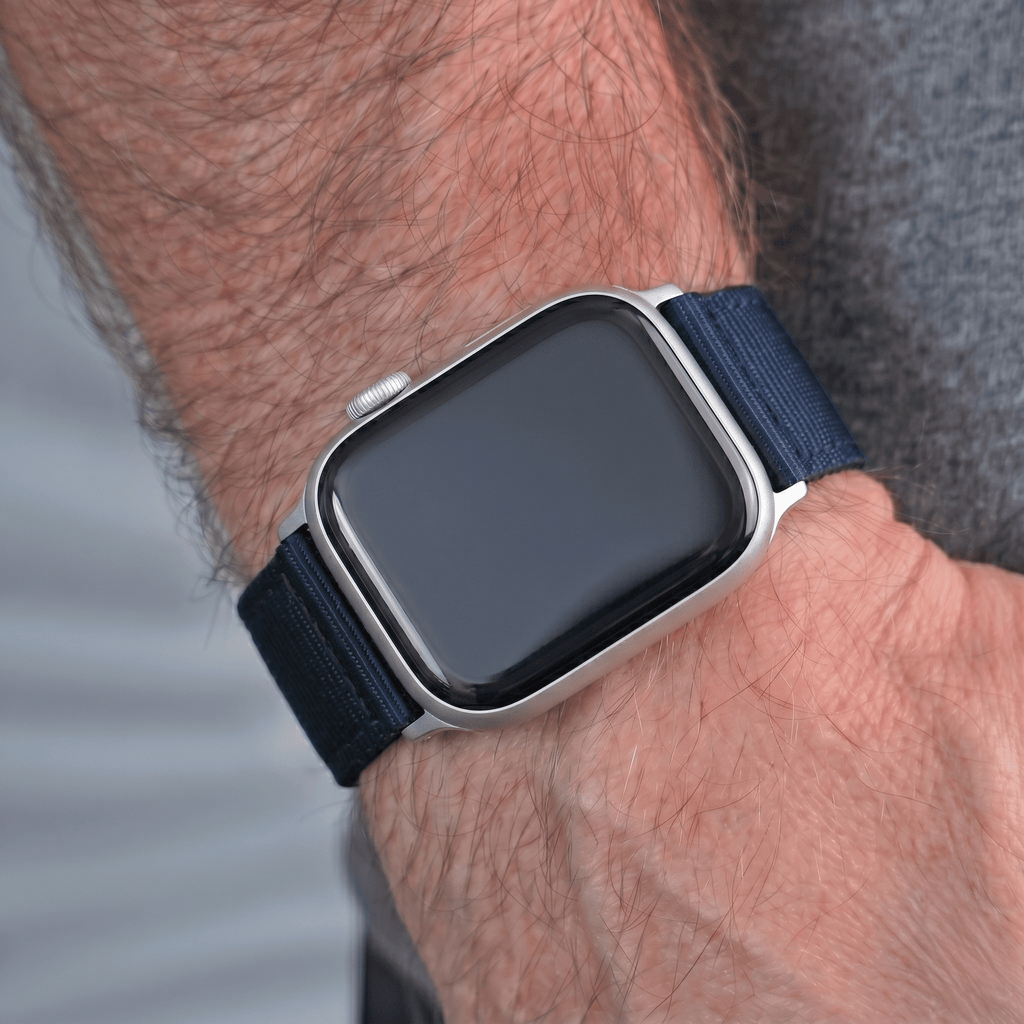 The O2 Band - For Apple Watch - Navy Blue