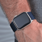 The O2 Band - For Apple Watch - Navy Blue