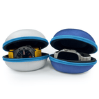 The Pod - Travel Watch Case Two-Pack - BluShark Blue & Great White