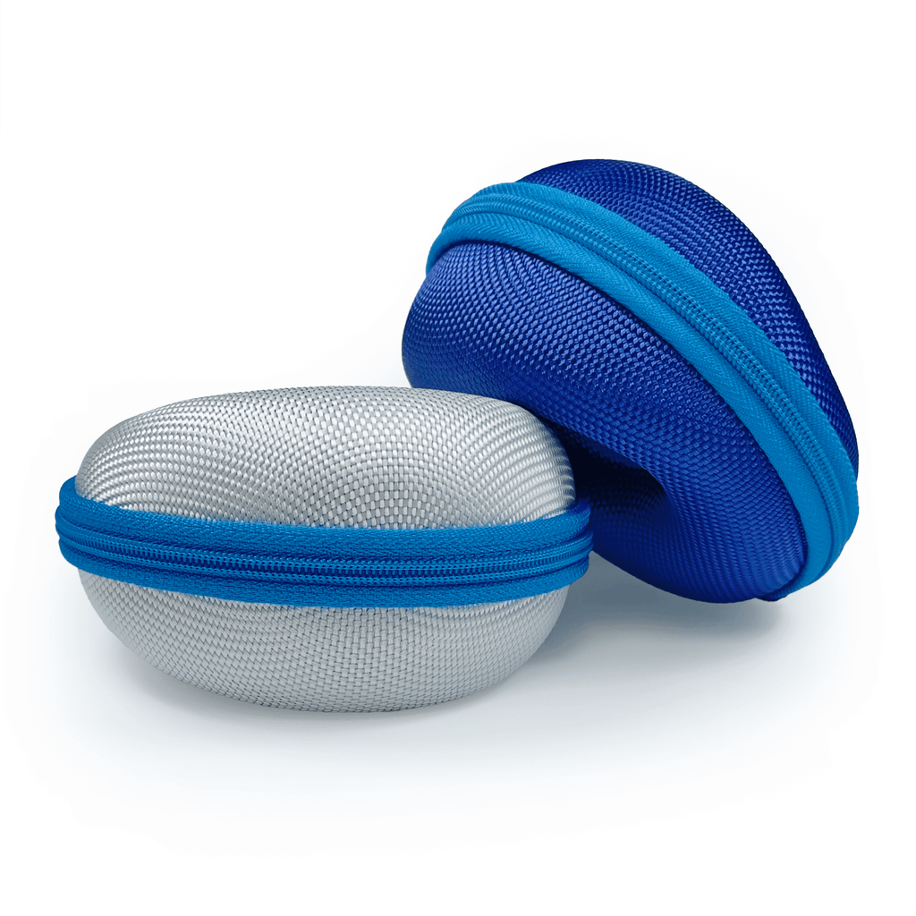 The Pod - Travel Watch Case Two-Pack - BluShark Blue & Great White