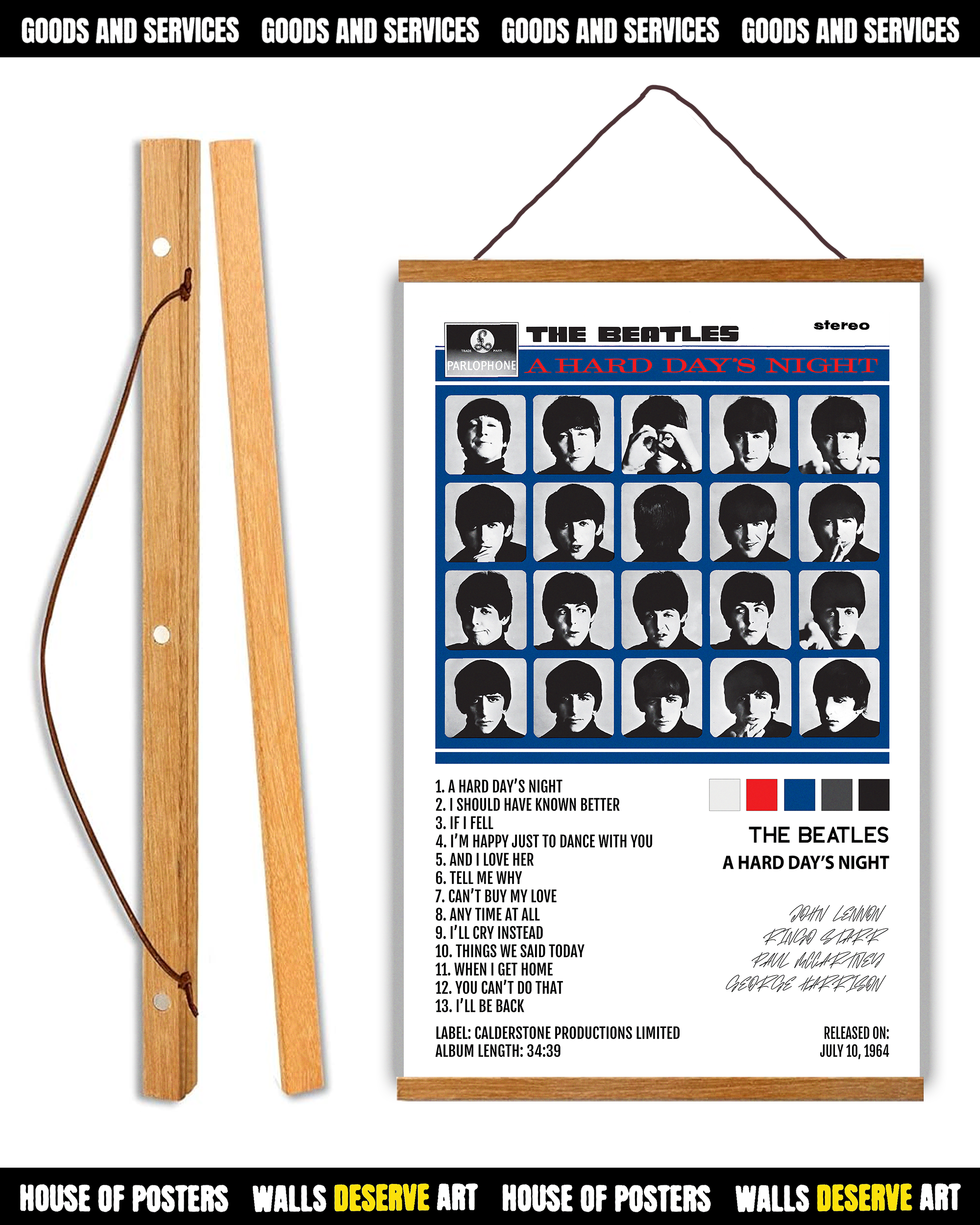 The Beatles- A Hard Day's Night