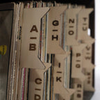 The Vinyl Record Dividers: Baltic Birch A-Z Organizers