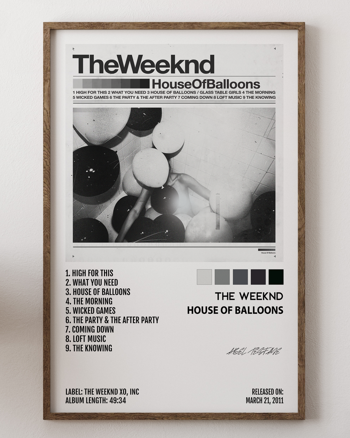 The Weeknd- House of Balloons