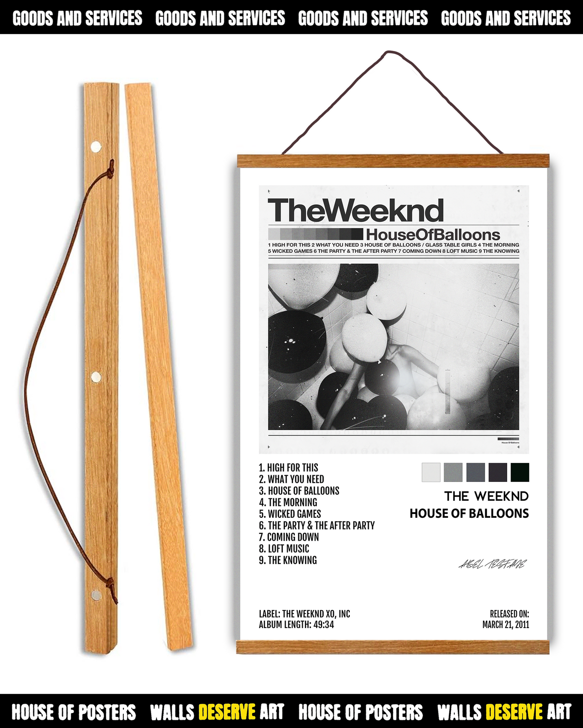 The Weeknd- House of Balloons