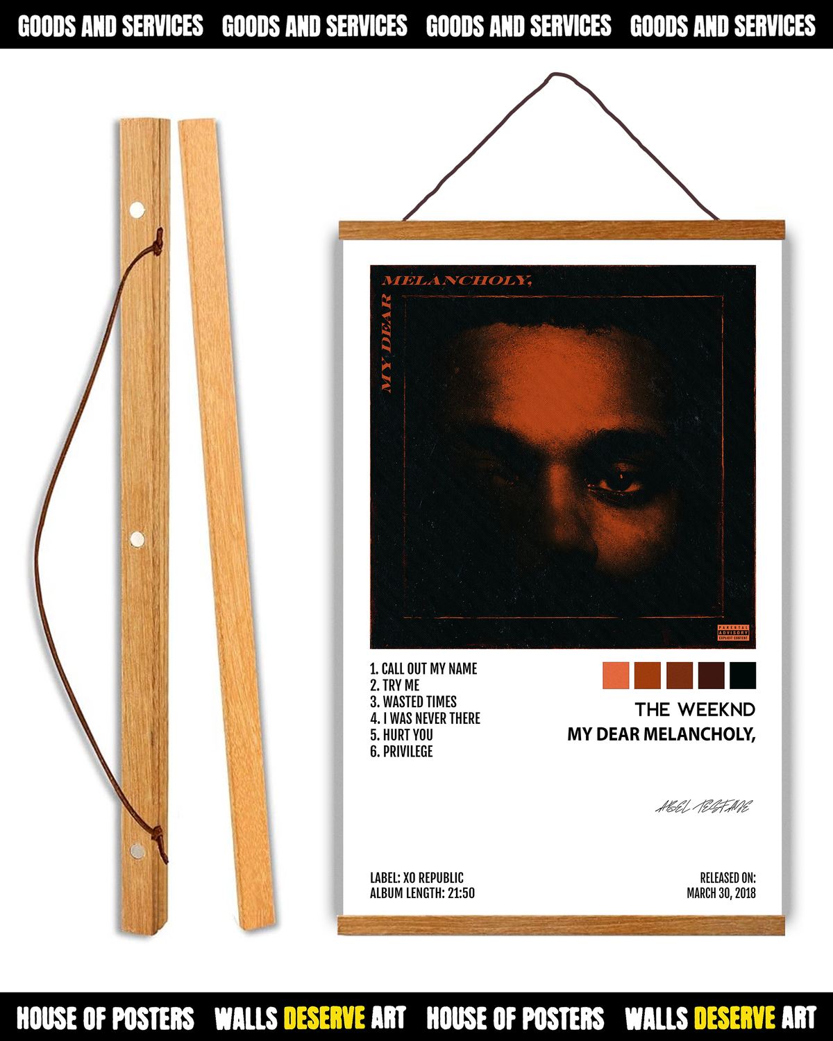 The Weeknd- My Dear Melancholy,