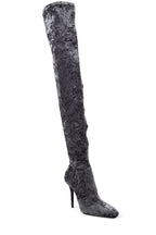 Saint Laurent Women Talia Thigh-High Boots