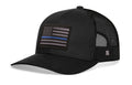 Thin Blue Line Trucker Hat  |  Tactical Police Snapback