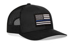 Thin Blue Line Trucker Hat  |  Police Snapback