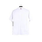 Thom Browne White T-Shirt with Collar