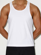 Throwback Tank White