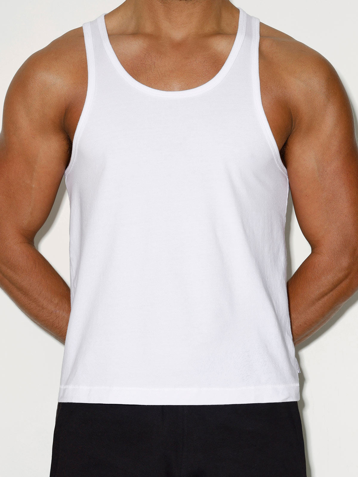 Throwback Tank White