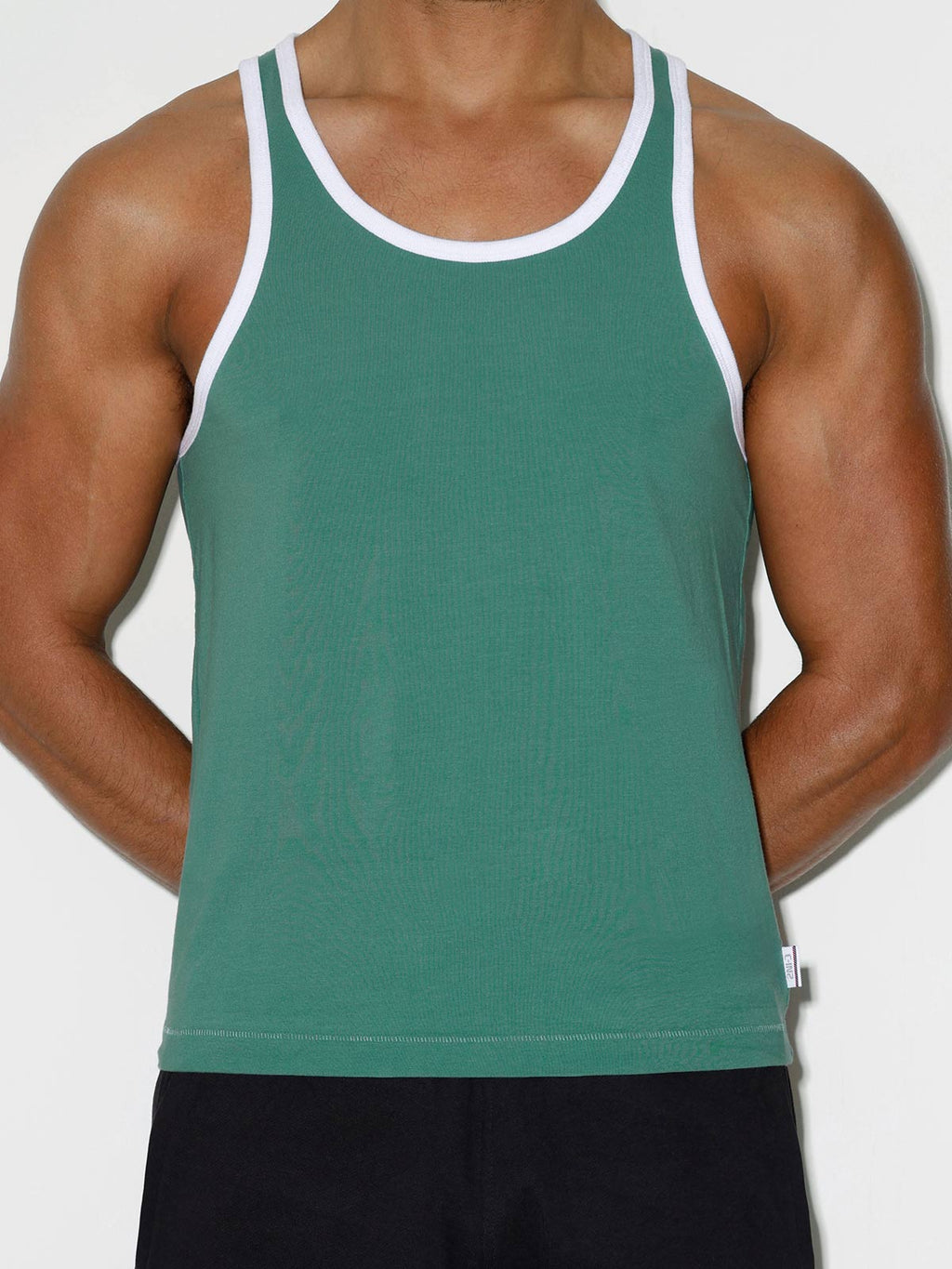 Throwback Tank Fern Green