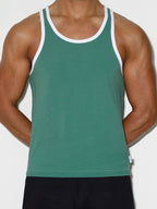 Throwback Tank Fern Green