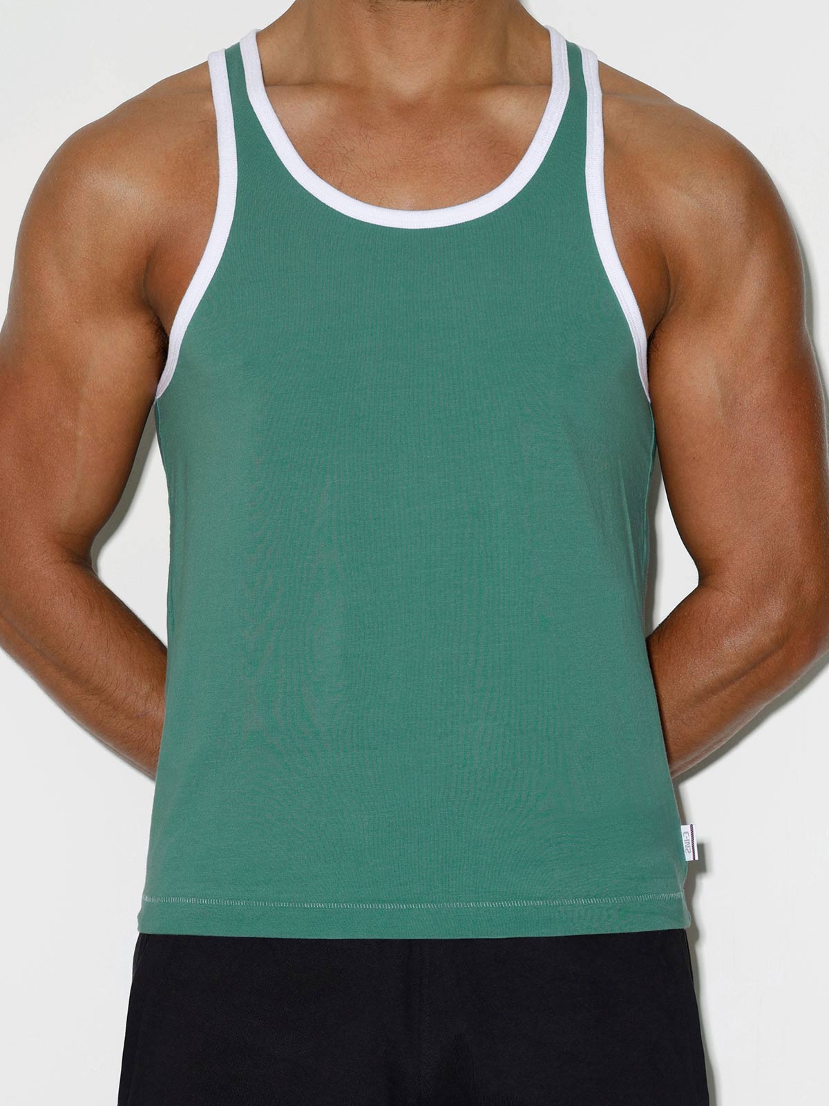 Throwback Tank Fern Green