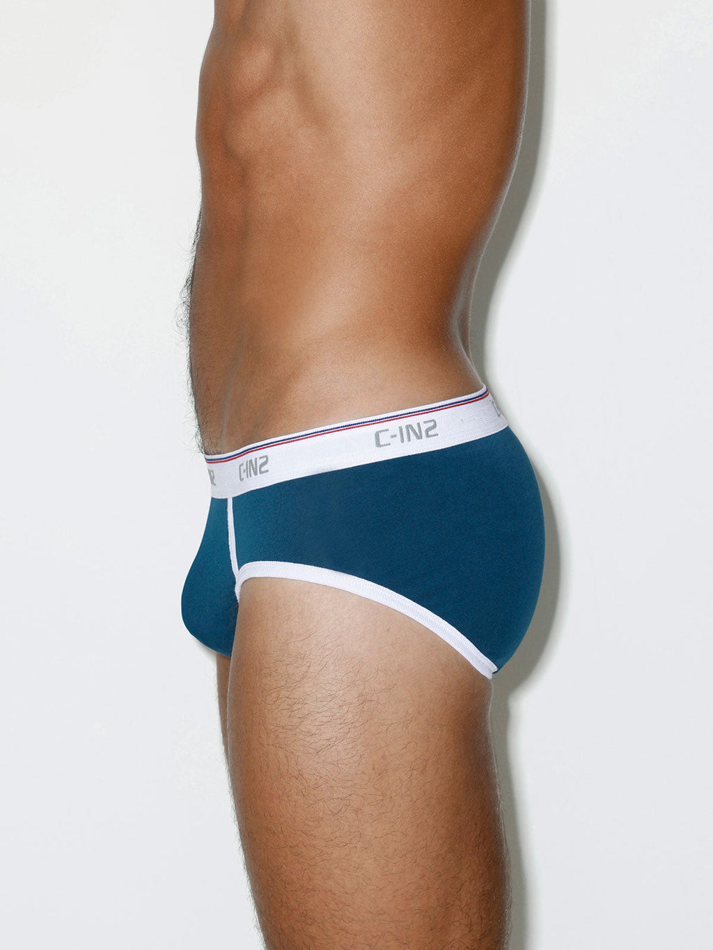 Throwback Fly Front Brief Bicycle Blue