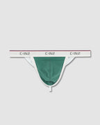 Throwback Y-Back Thong Fern Green