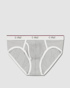 Throwback Fly Front Brief Stone