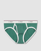 Throwback Fly Front Brief Fern Green