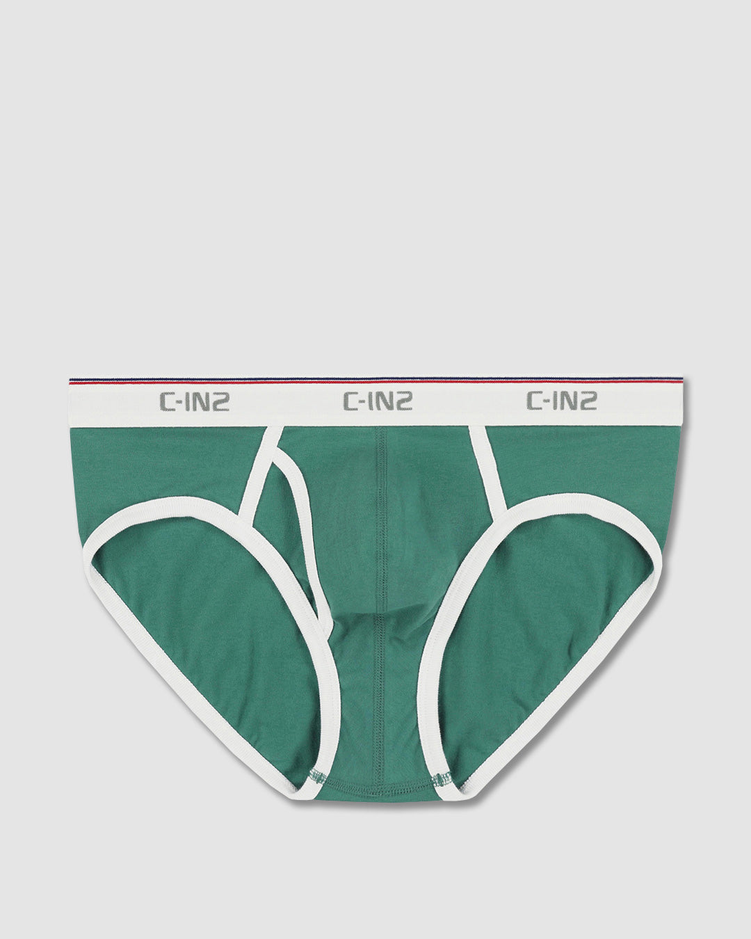 Throwback Fly Front Brief Fern Green