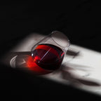 Rolling Crystal Wine Glasses Set of 2
