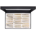 Vittorio Vico Tie Bars in Presentation Box: 24 Pack