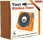 Retro Vinyl Record Player Kitchen Timer – Stylish & Fun Way to Keep Your Cooking 🎁