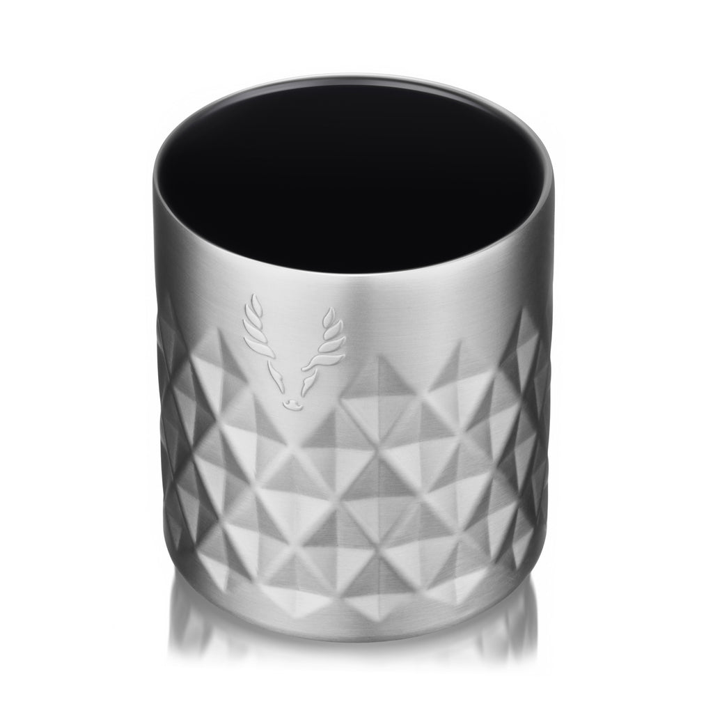 Paragon Stainless Steel Rocks Tumbler in Platinum